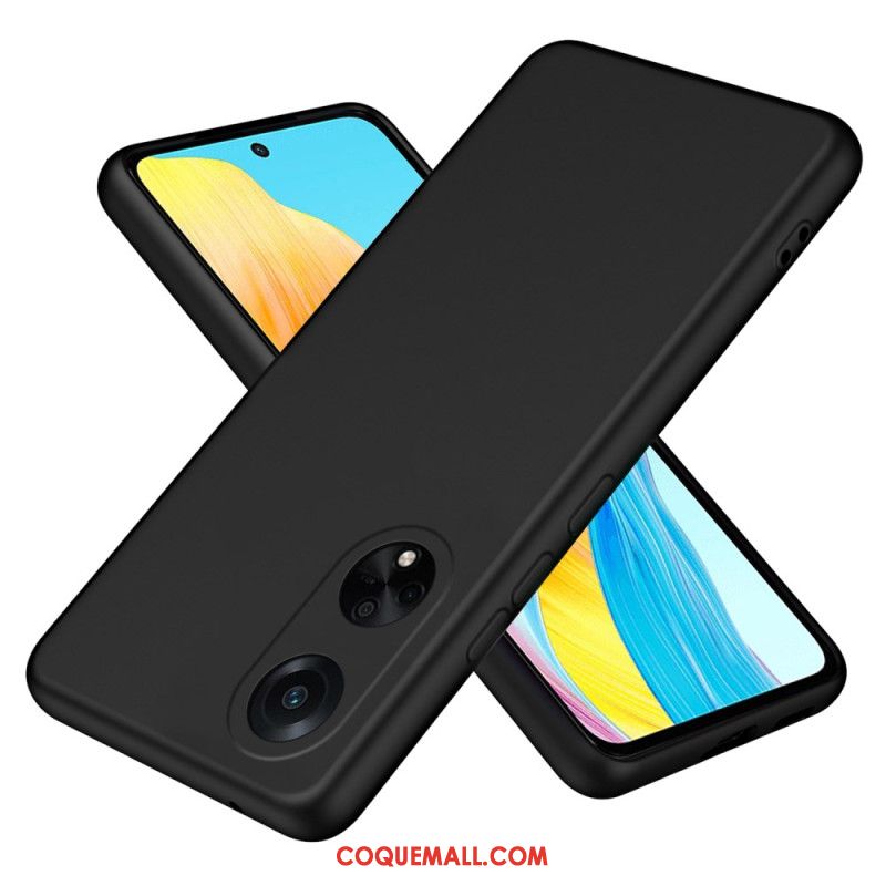 Coque Oppo A98 5G Silicone Liquide à Lanière