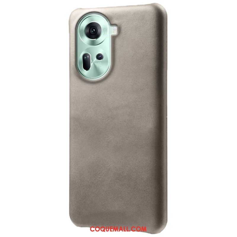 Coque Oppo Reno 11 5G Effet Cuir