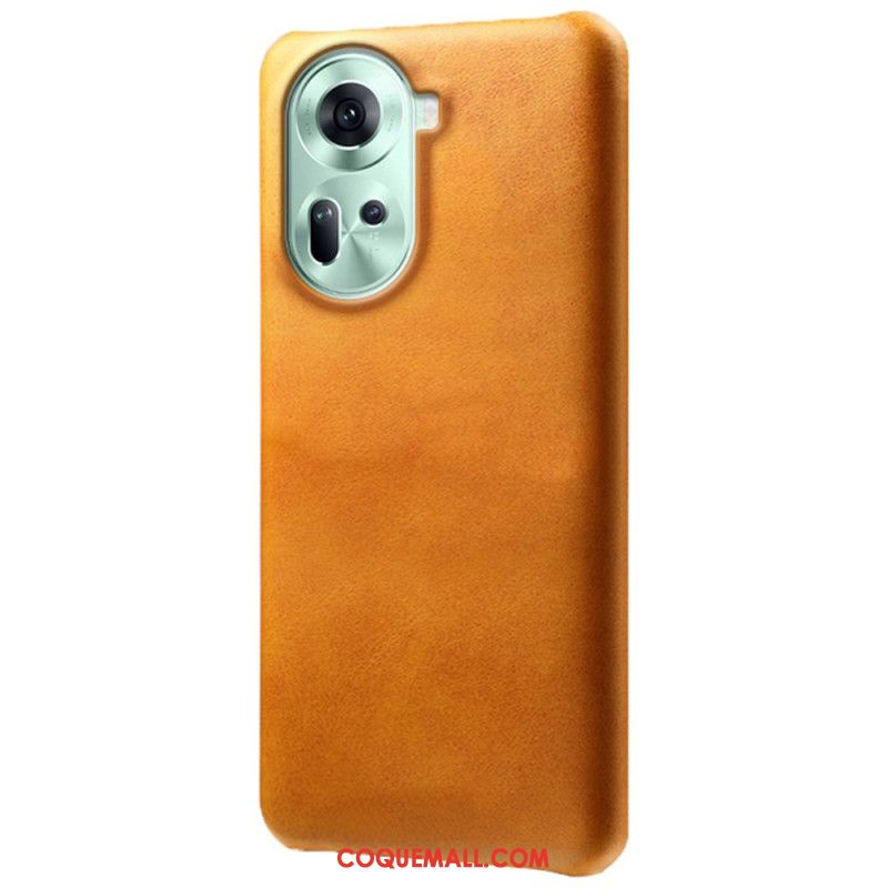 Coque Oppo Reno 11 5G Effet Cuir