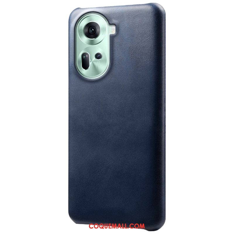 Coque Oppo Reno 11 5G Effet Cuir