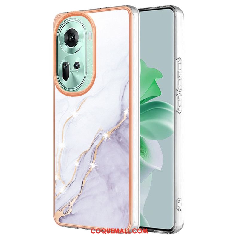 Coque Oppo Reno 11 5G Motif Marbre