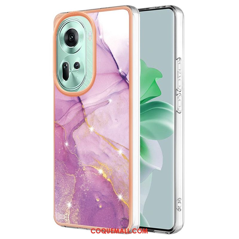 Coque Oppo Reno 11 5G Motif Marbre