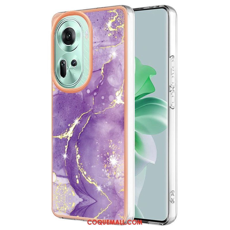 Coque Oppo Reno 11 5G Motif Marbre