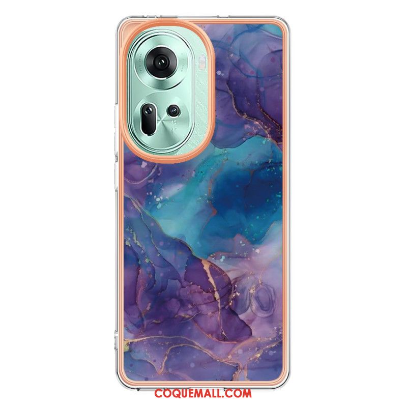 Coque Oppo Reno 11 5G Style Marbre