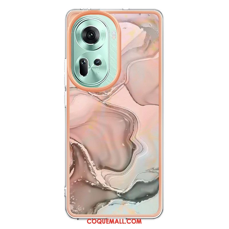 Coque Oppo Reno 11 5G Style Marbre