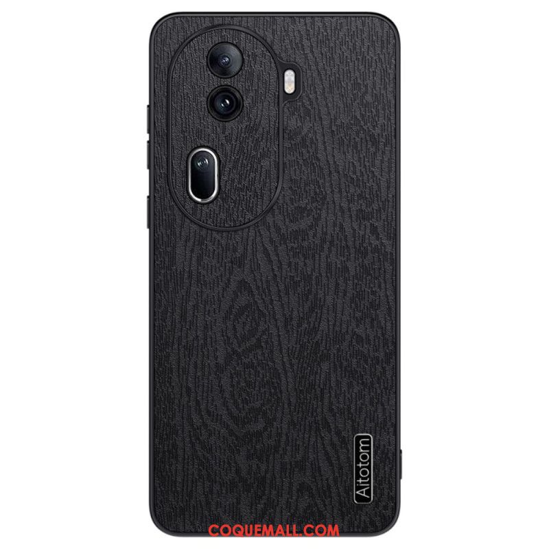 Coque Oppo Reno 11 Pro 5G Simili Cuir Effet Bois