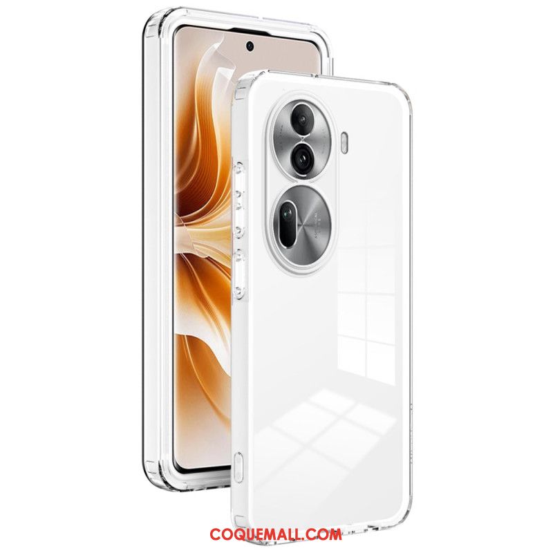 Coque Oppo Reno 11 Pro 5G Transparente Rebord Coloré