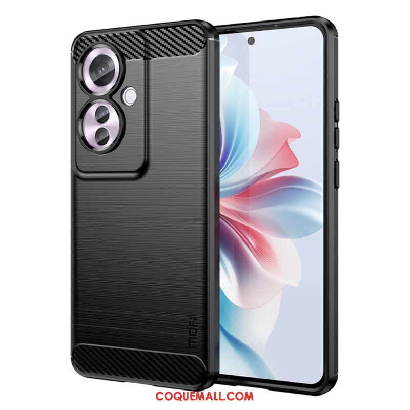 Coque Oppo Reno 11F 5G Fibre Carbone Brossée