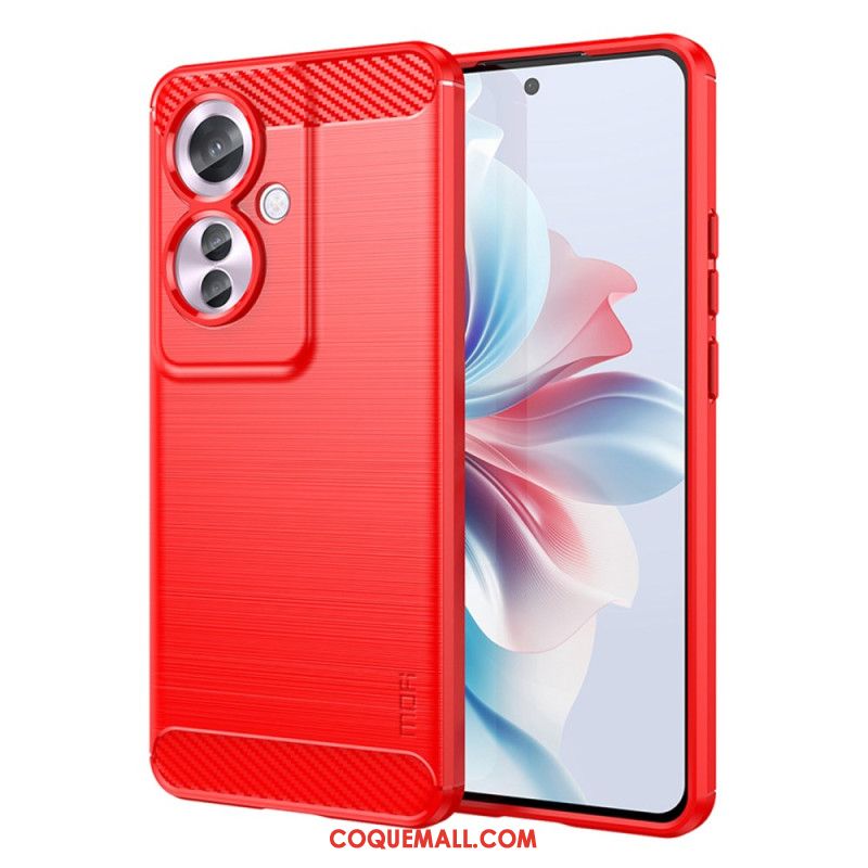 Coque Oppo Reno 11F 5G Fibre Carbone Brossée