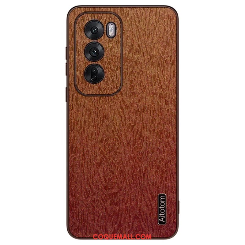 Coque Oppo Reno 12 5G Effet Bois