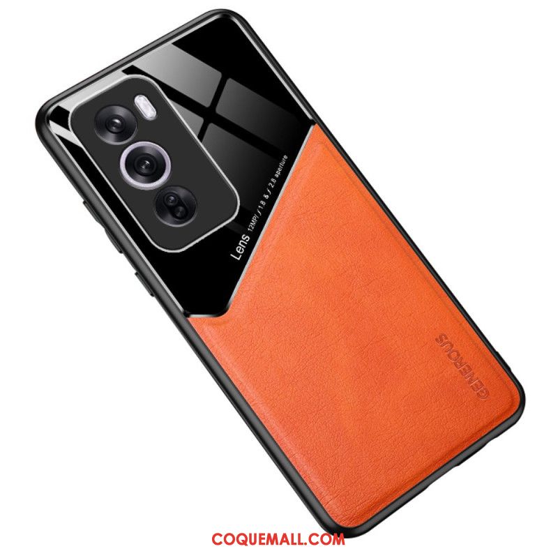 Coque Oppo Reno 12 Pro 5G Texture Cuir