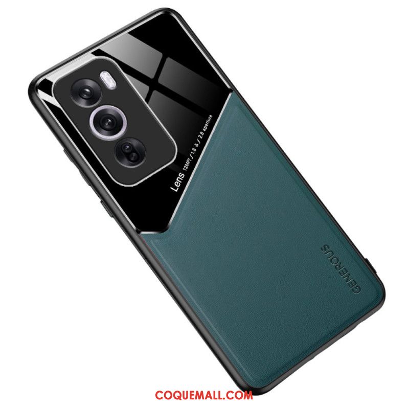 Coque Oppo Reno 12 Pro 5G Texture Cuir