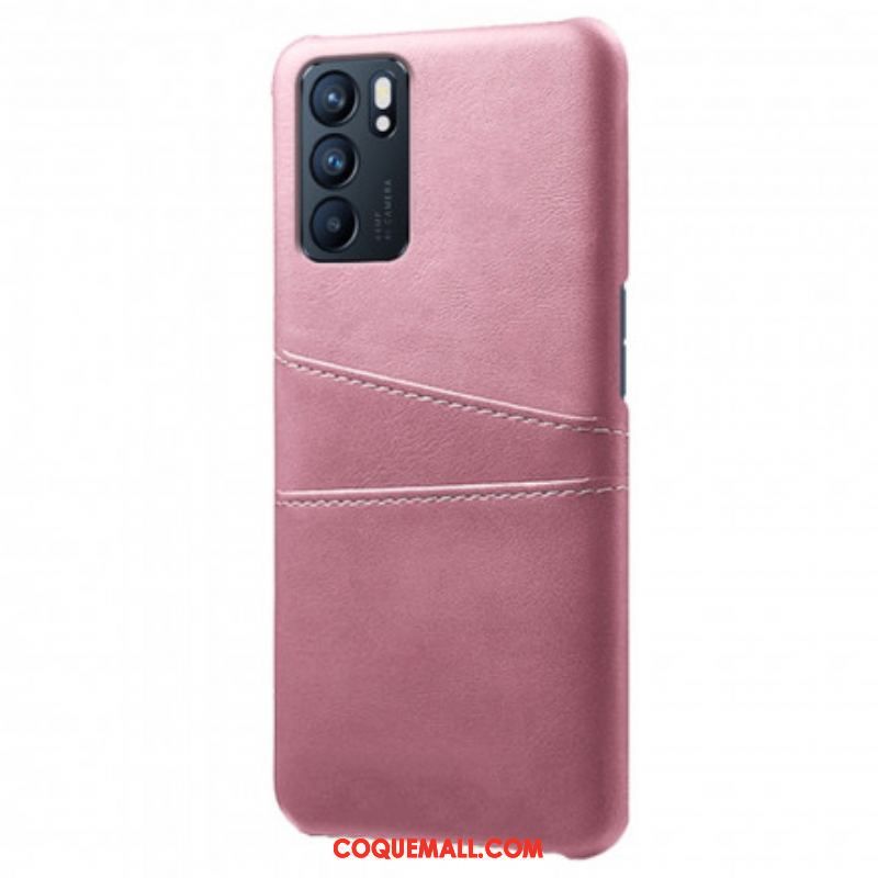 Coque Oppo Reno 6 5G Porte Cartes KSQ