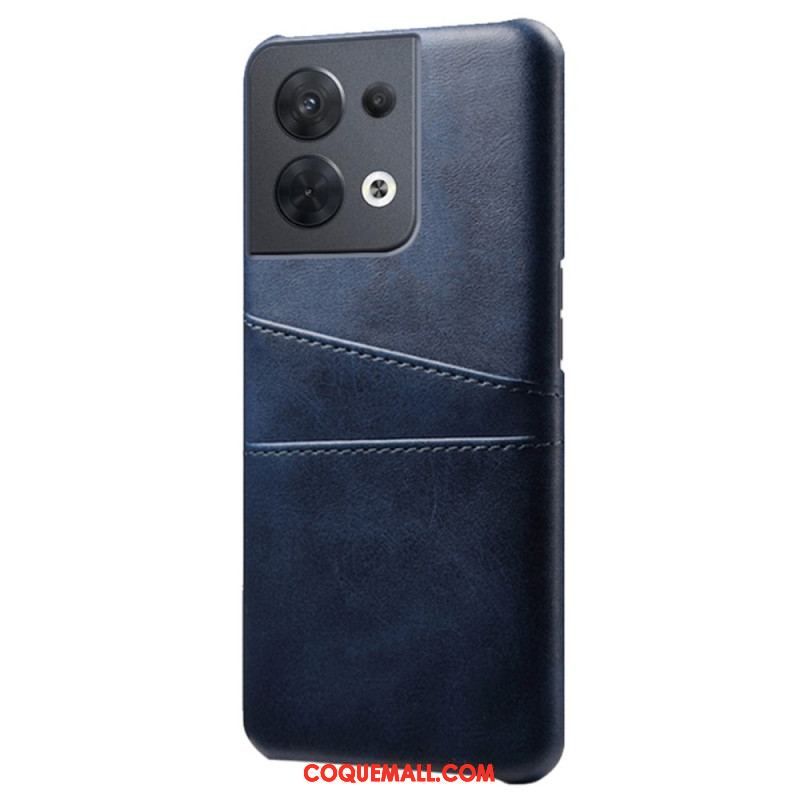 Coque Oppo Reno 8 Porte-Cartes