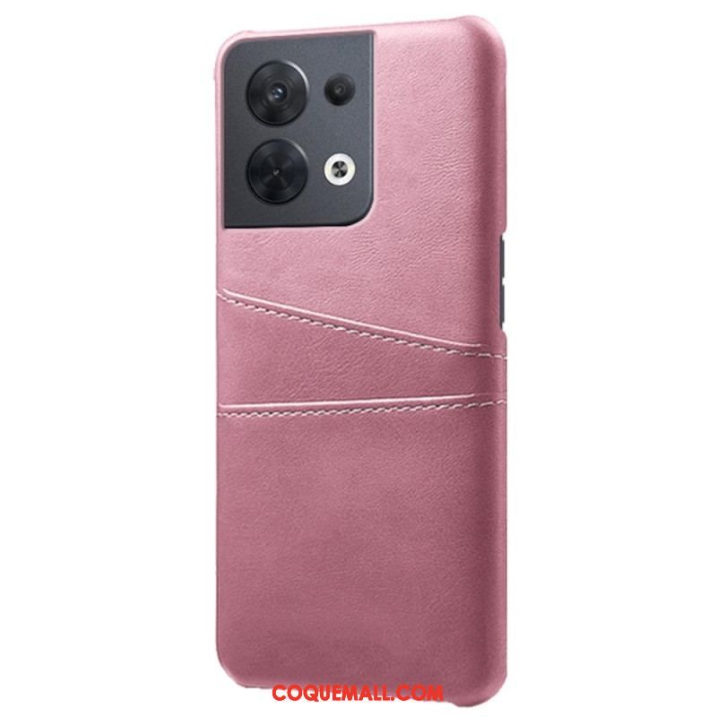 Coque Oppo Reno 8 Porte-Cartes