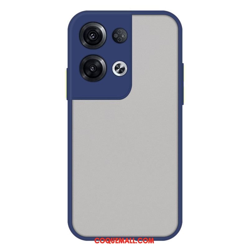 Coque Oppo Reno 8 Pro Hybride Rebords Colorés