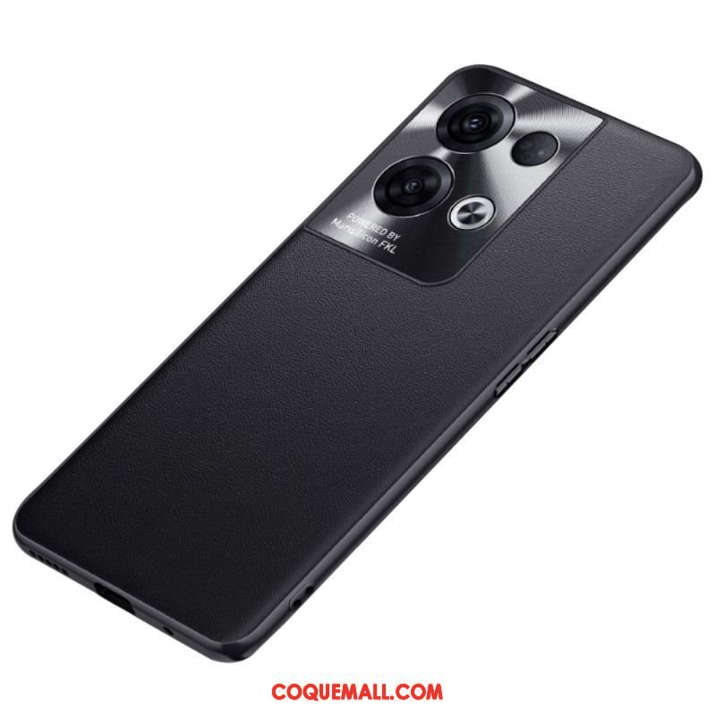 Coque Oppo Reno 8 Pro Simili Cuir Haut de Gamme