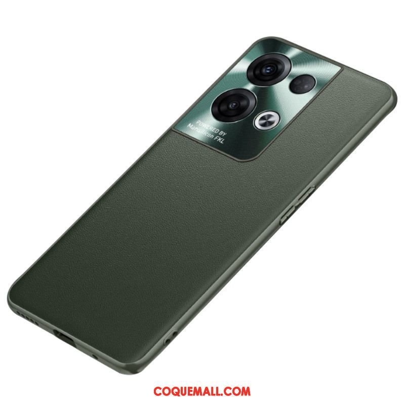 Coque Oppo Reno 8 Pro Simili Cuir Haut de Gamme