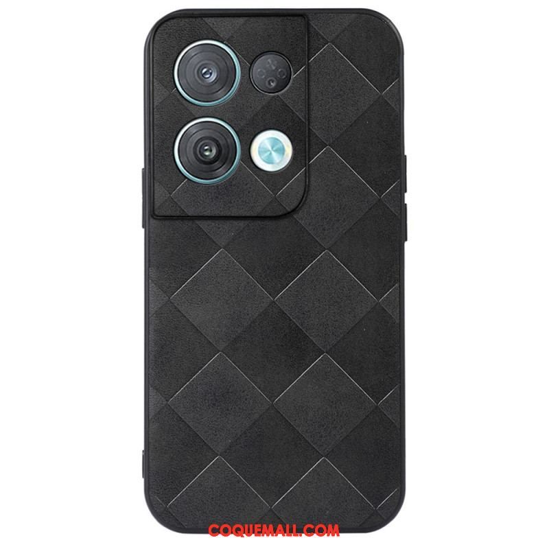 Coque Oppo Reno 8 Pro Style Tissé