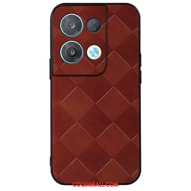 Coque Oppo Reno 8 Pro Style Tissé