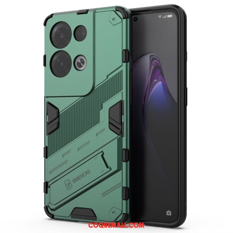 Coque Oppo Reno 8 Pro Support Amovible Deux Positions Mains Libres