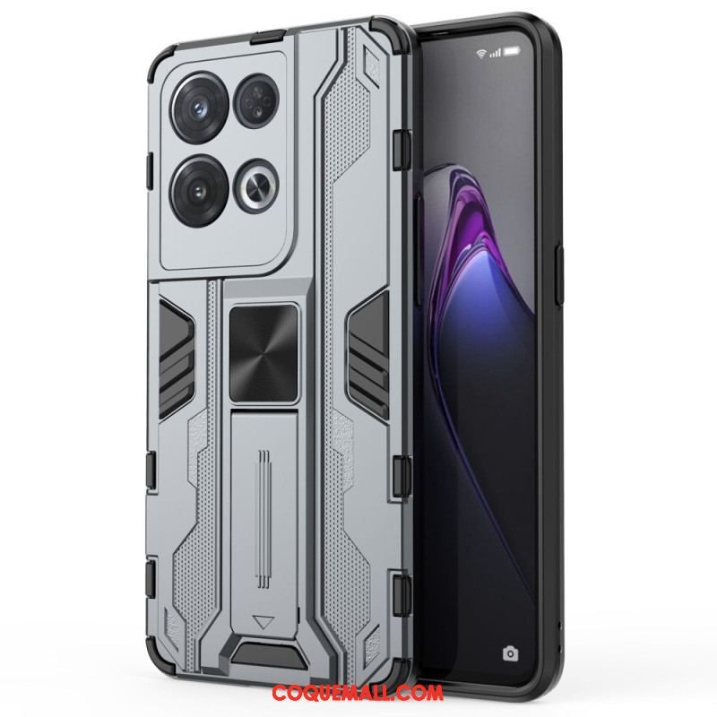 Coque Oppo Reno 8 Pro Support Amovible Vertical et Horizontal