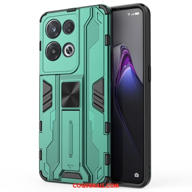 Coque Oppo Reno 8 Pro Support Amovible Vertical et Horizontal