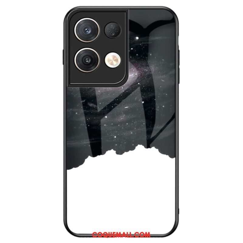 Coque Oppo Reno 8 Pro Verre Trempé Motif