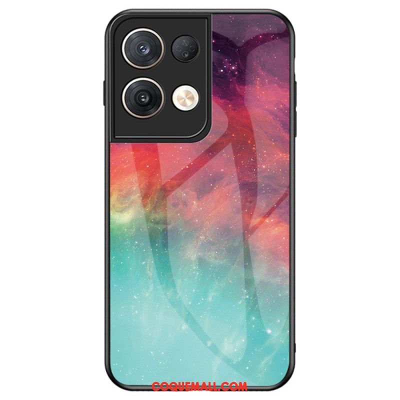 Coque Oppo Reno 8 Pro Verre Trempé Motif