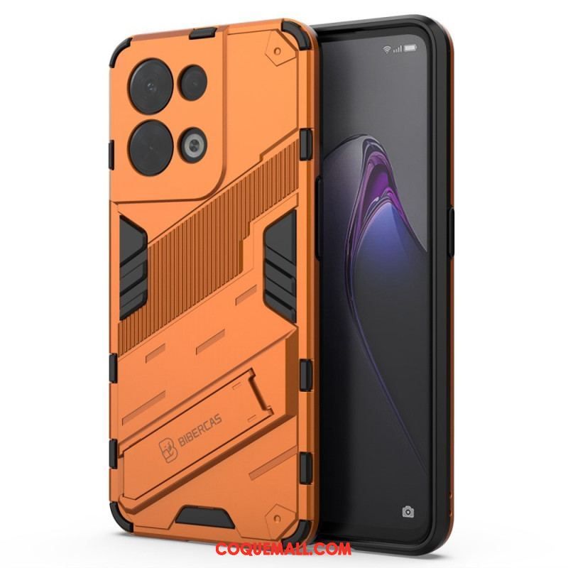 Coque Oppo Reno 8 Support Amovible Deux Positions Mains Libres