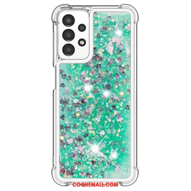 Coque Samsung Galaxy A13 Désires Paillettes