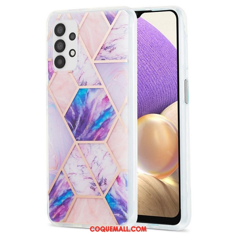 Coque Samsung Galaxy A13 Marbre Décliné