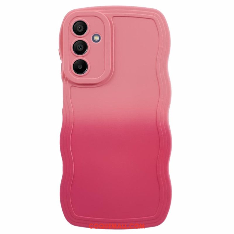 Coque Samsung Galaxy A15 5G / A14 Silicone Ondulée Bicolore