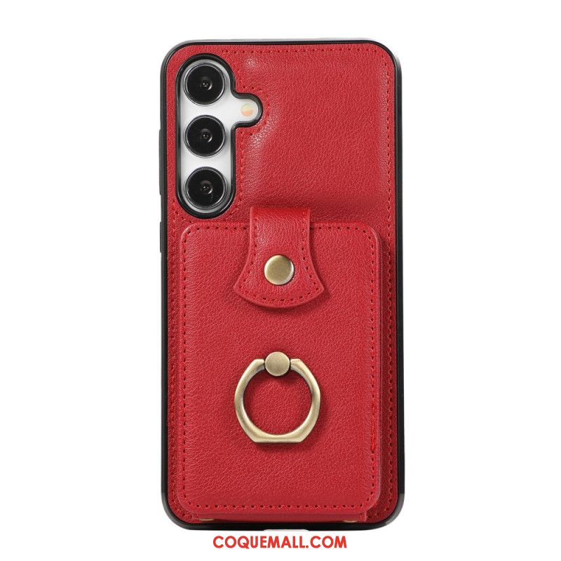 Coque Samsung Galaxy A15 5G / A15 Porte-Cartes et Bandoulière