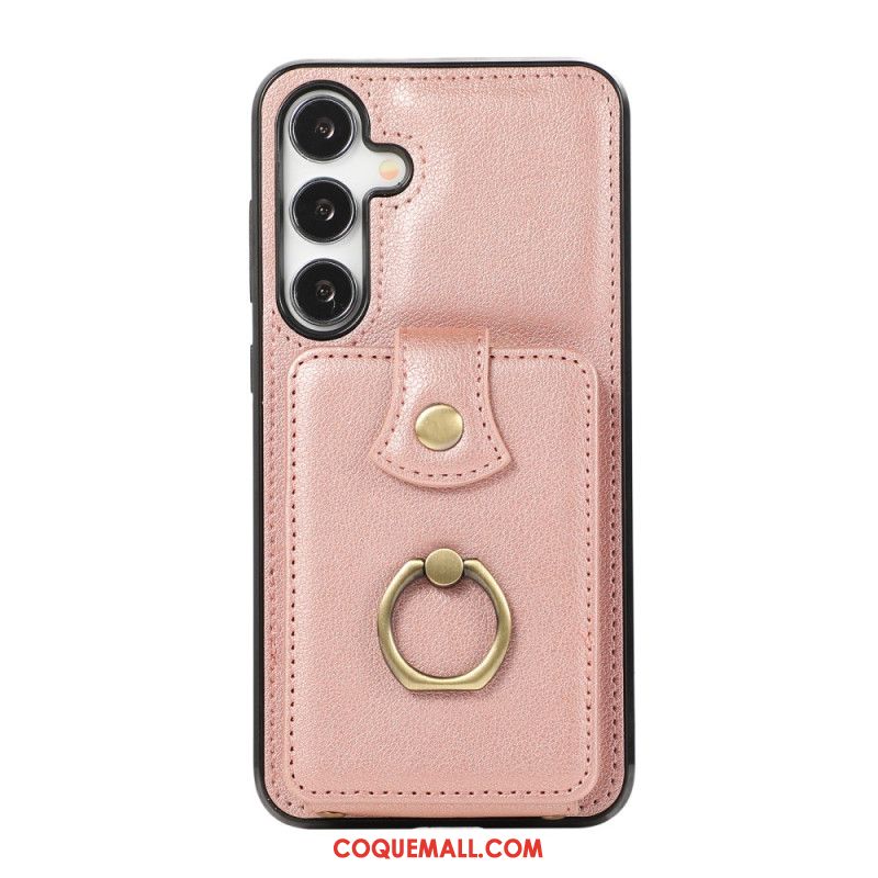 Coque Samsung Galaxy A15 5G / A15 Porte-Cartes et Bandoulière