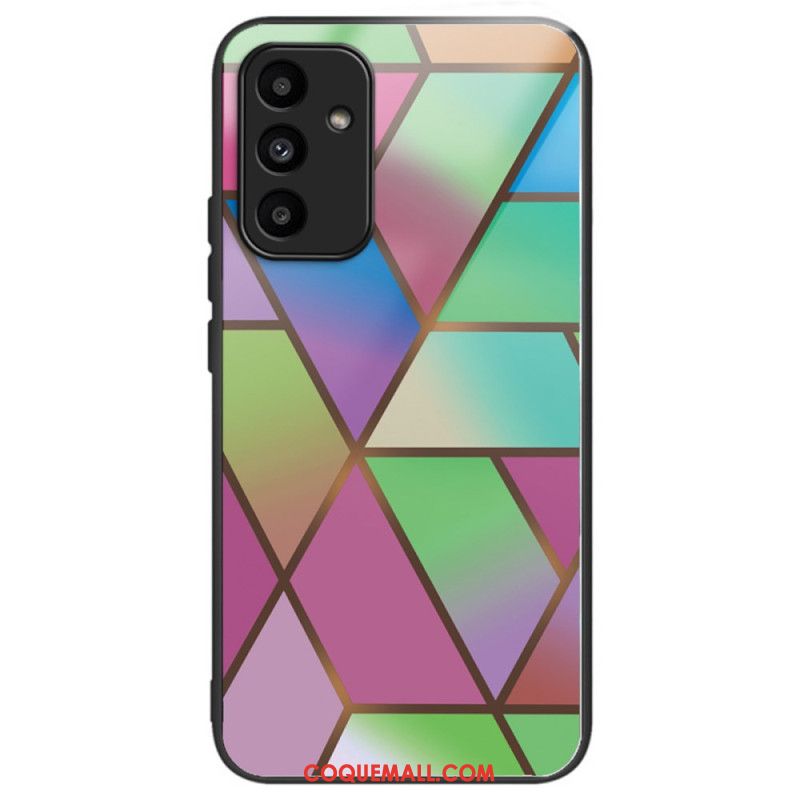 Coque Samsung Galaxy A15 5G / A15 Verre Trempé Motif Éclatant