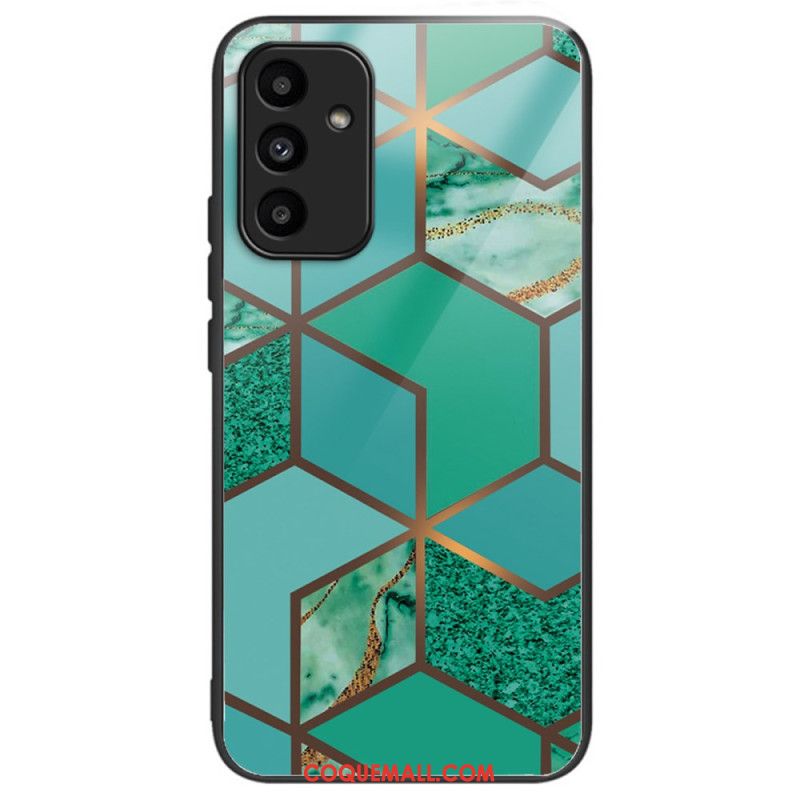 Coque Samsung Galaxy A15 5G / A15 Verre Trempé Motif Éclatant