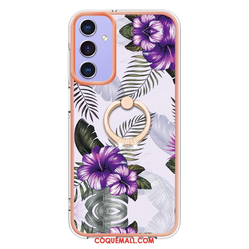 Coque Samsung Galaxy A15 5G Anneau-Support Motif