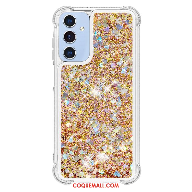 Coque Samsung Galaxy A15 5G Design Paillettes