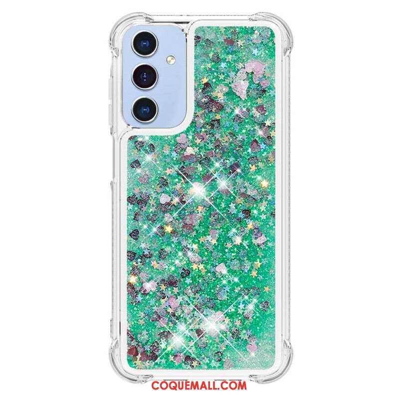 Coque Samsung Galaxy A15 5G Design Paillettes