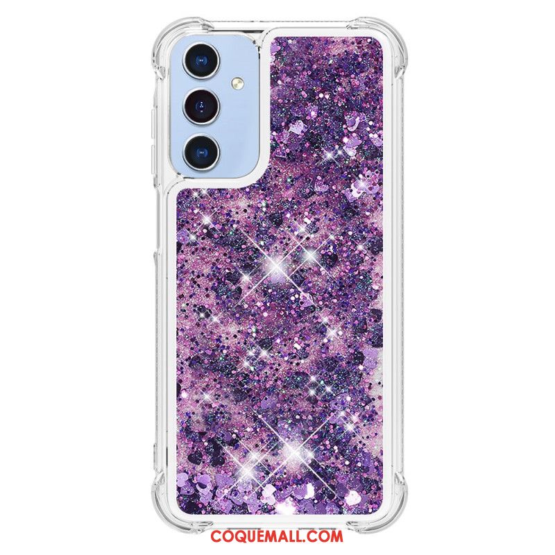 Coque Samsung Galaxy A15 5G Design Paillettes