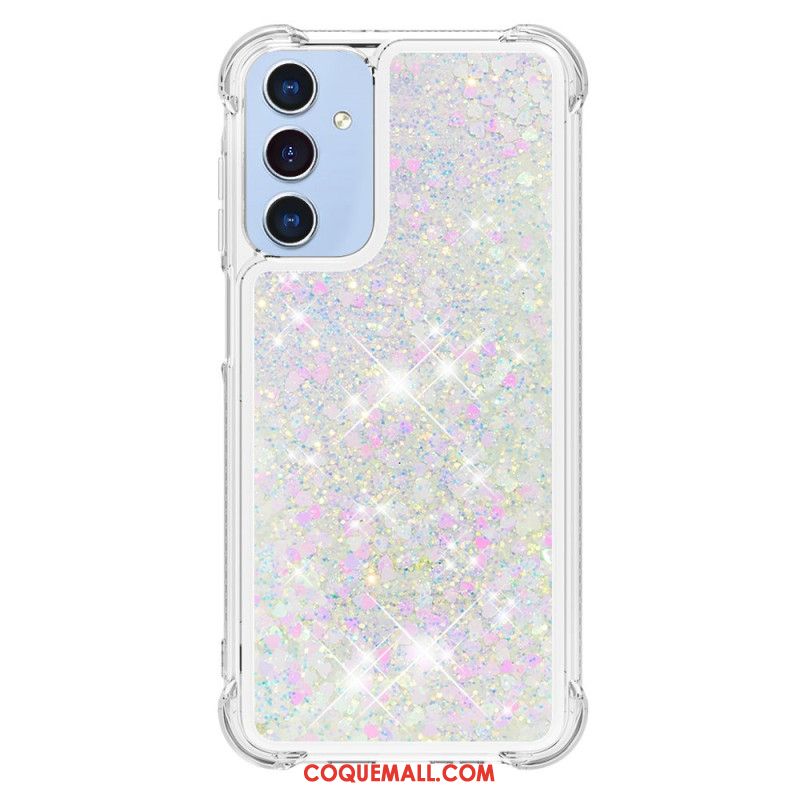 Coque Samsung Galaxy A15 5G Design Paillettes