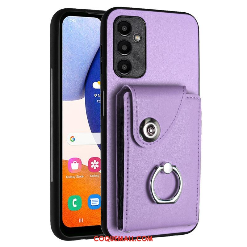 Coque Samsung Galaxy A15 5G Porte-Cartes à Soufflets