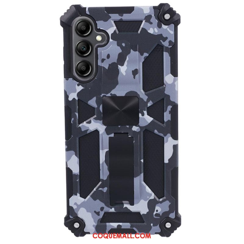 Coque Samsung Galaxy A15 5G Support Intégré Camouflage