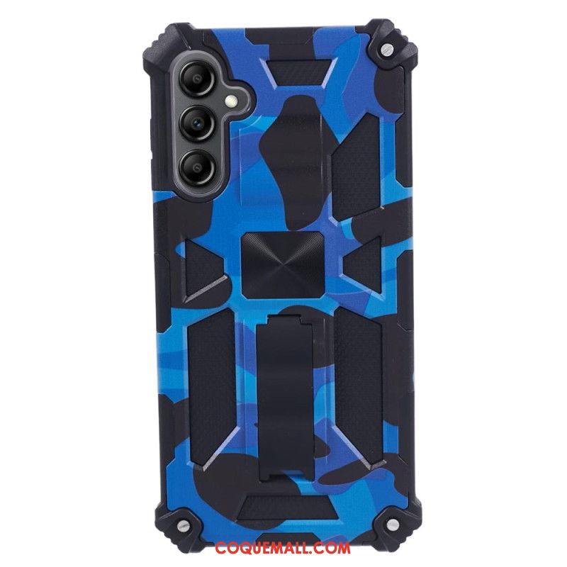 Coque Samsung Galaxy A15 5G Support Intégré Camouflage