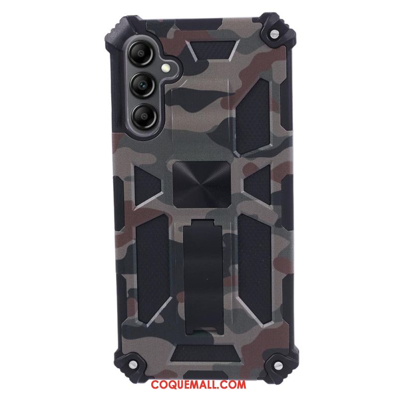 Coque Samsung Galaxy A15 5G Support Intégré Camouflage