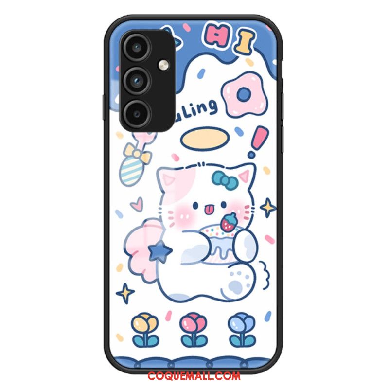 Coque Samsung Galaxy A15 Verre Trempé Cartoon