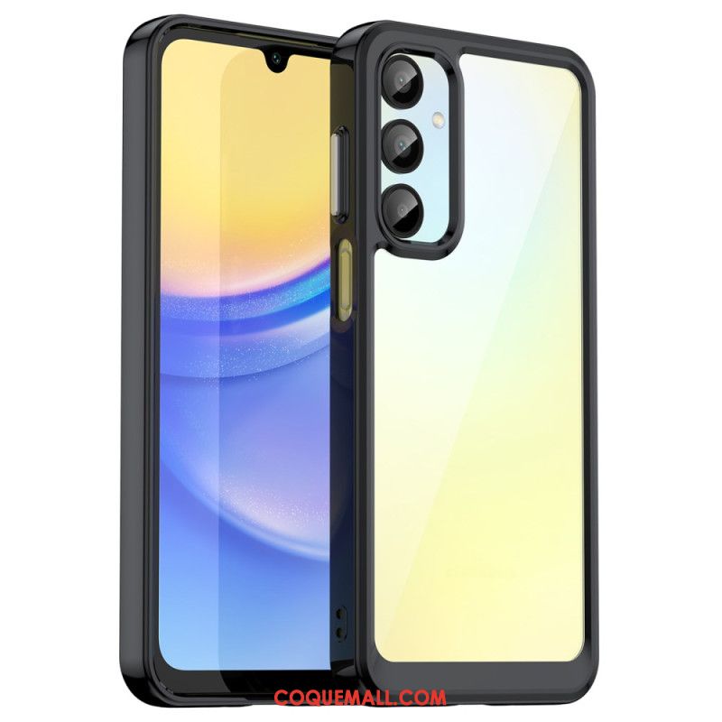 Coque Samsung Galaxy A16 4G / 5G Acrylique et Rebord Silicone