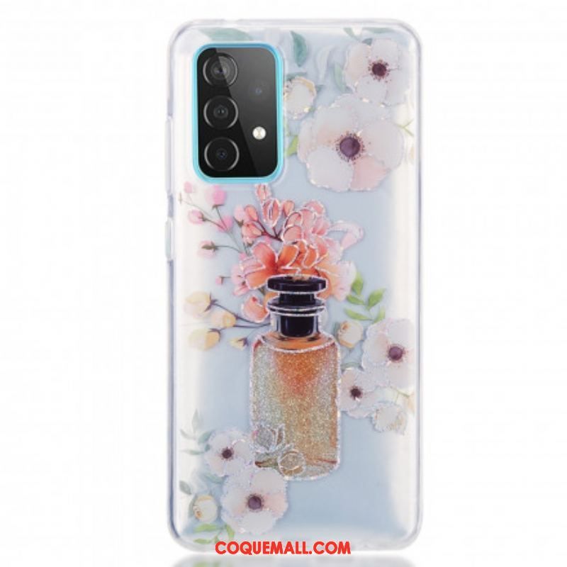 Coque Samsung Galaxy A52 4G / A52 5G / A52s 5G Bouteille de Parfum