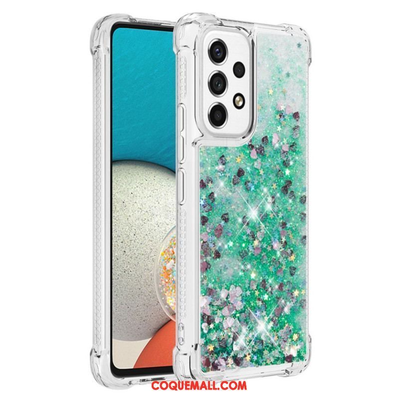 Coque Samsung Galaxy A53 5G Désires Paillettes